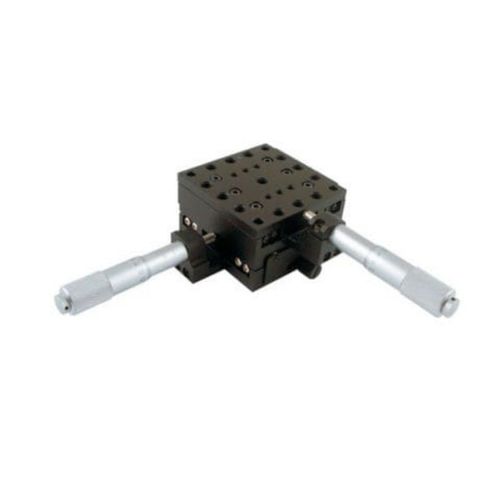 Platina de posicionamiento XY - LSSZ-02-13 - Jiangxi Liansheng Technology Co., Ltd. - manual / 2 ejes / con micrómetros