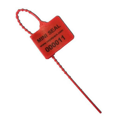 Precinto de seguridad de polipropileno - MINI SEAL - ROYAL PACK - para extintor
