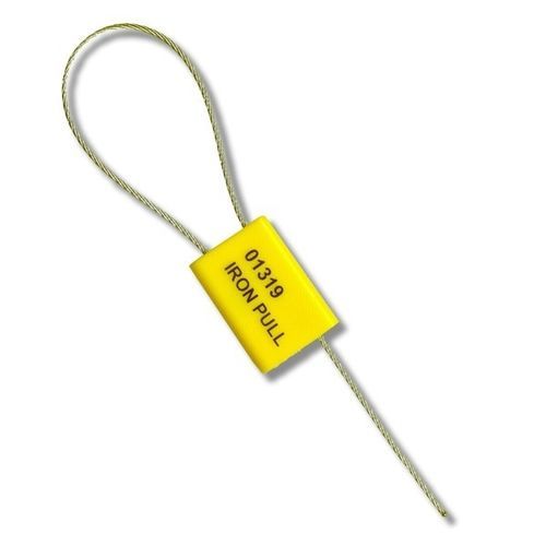 Precinto con cable de alta seguridad de acero galvanizado - IRON PULL - ROYAL PACK