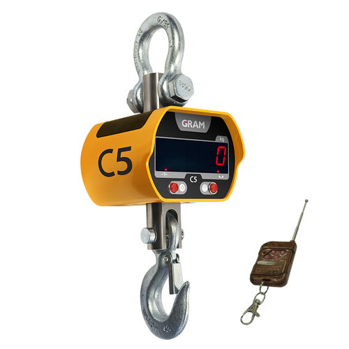 Gancho pesador digital - Gram Lite C5 - Gram Group - con pantalla LED