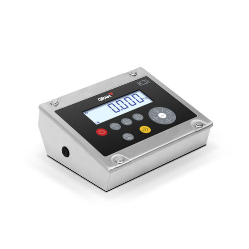 Indicador de pesaje visualizador LCD - Gram K3i - Gram Group - empotrable / benchtop / resistente al agua