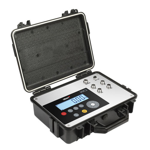 Indicador de pesaje visualizador LCD - Gram MK3 - Gram Group - portátil / RS-232 / con batería