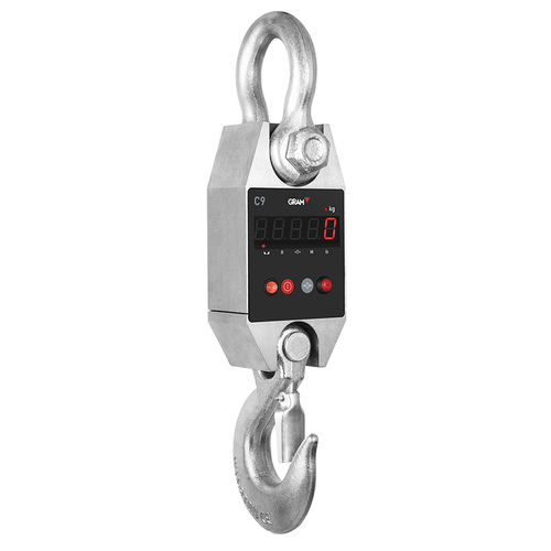 Gancho pesador digital - Gram Lite C9 - Gram Group - con pantalla LED / con batería recargable