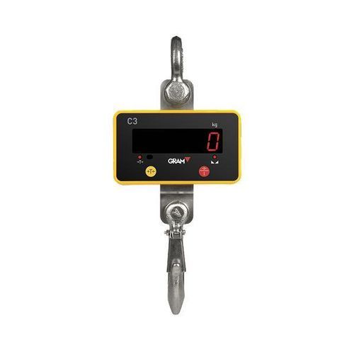 Gancho pesador digital - Accurex C3 - GRAM - con pantalla LED / con batería recargable