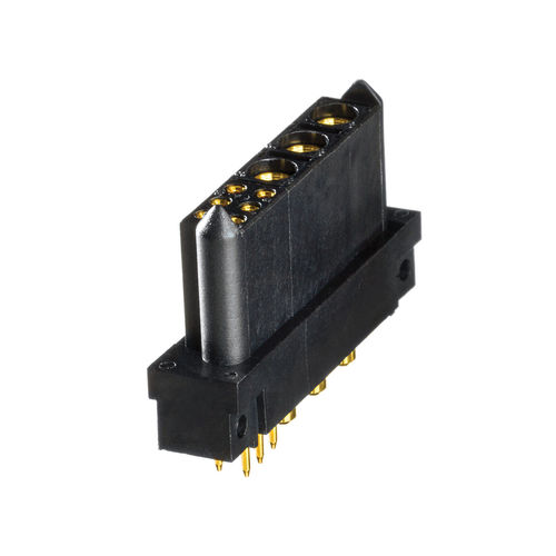 Conector híbrido - LSP Series - Positronic Industries - PCB / rectangular / hembra