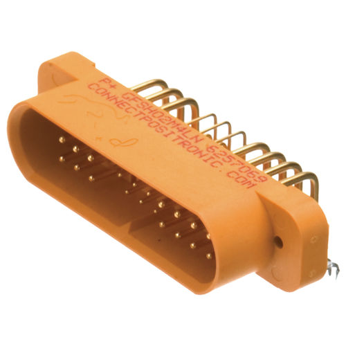 Conector híbrido - GFSH Series - Positronic Industries - de alimentación eléctrica / PCB / rectangular