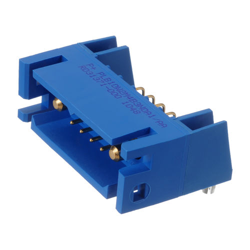 Conector de alimentación eléctrica - PLB Series - Positronic Industries - PCB / rectangular / macho