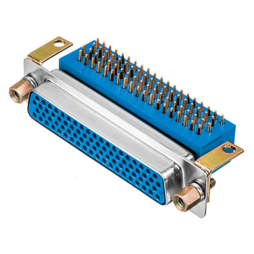 Conector de alta densidad - PCDD Series - Positronic Industries - RF / D-sub / PCB