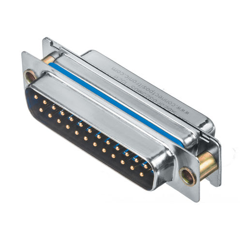 Conector de alimentación eléctrica - AD series - Positronic Industries - D-sub / rectangular / hembra