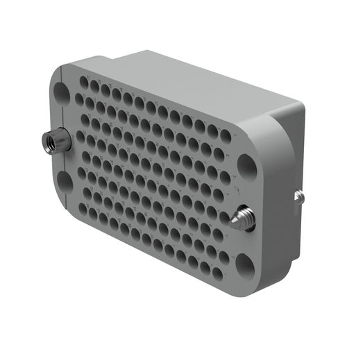 Conector rectangular - GMCT Series - Positronic Industries - de alimentación eléctrica / recto / hembra