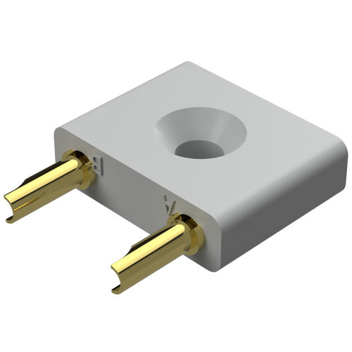 Conector de perfil bajo - GF Series - Positronic Industries - de alimentación eléctrica / PCB / rectangular