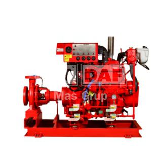 Bomba de tornillo - UL-FM YNM - MAS - DAF - de agua / eléctrica / industrial