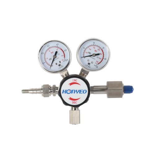 Regulador de presión de gas - YQJG (F) series - Xuzhou Hongye Apparatus & Instrument Co.,LTD - de diafragma / monoetapa / de latón