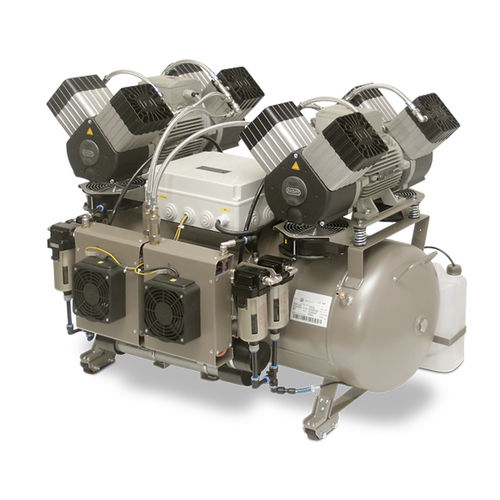 Compresor de pistón - DK50 2x4VR/110/M - EKOM France - de aire / con motor eléctrico / portátil