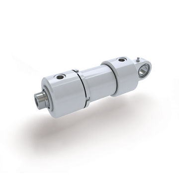 Cilindro redondo - ZD - Watz Hydraulik GmbH - hidráulico / de vástago / de doble efecto