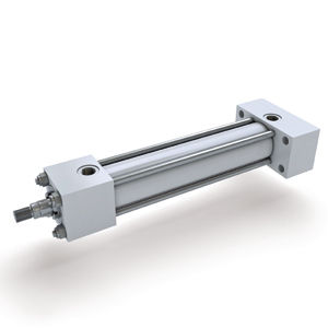Cilindro de tirantes - ZI  - Watz Hydraulik GmbH - hidráulico / de doble efecto / ISO 6020
