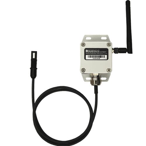 Sensor de temperatura y de humedad sin cable - SenSpot™ - Resensys - de montaje en brida / pequeño / de exterior