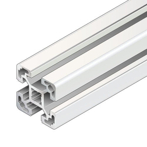 Perfil de aluminio anodizado - 3842529339 - Bosch Rexroth - Assembly Technology - rectangular / para la industria / abierto