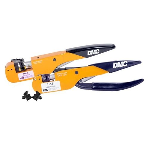 Herramienta de engaste manual - HX4, HX3 series - Daniels Manufacturing Corporation - para de hilo / con mandíbulas intercambiables