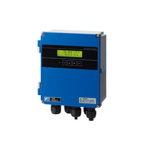 Caudalímetro de ultrasonido de tiempo de tránsito - DELTA-C FSV - FUJI ELECTRIC France - para agua / para aguas residuales / para gas
