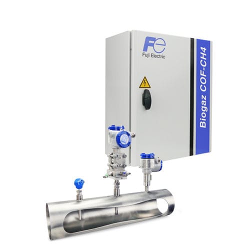 Caudalímetro para biogás - SOL BIOGAZ - FUJI ELECTRIC France - con tubo de Pitot / volumétrico / Modbus