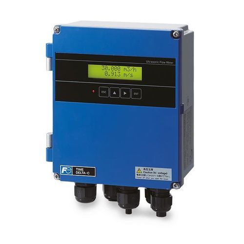 Caudalímetro de ultrasonido de tiempo de tránsito - DELTA-C FSV - FUJI ELECTRIC France - volumétrico / para agua / para aguas residuales