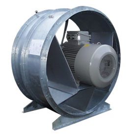 Ventilador axial - HC 400°C/2H series - AIRAP - de evacuación / industrial / de accionamiento directo