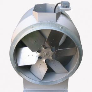 Ventilador de alta temperatura - HCDS series - AIRAP - axial / de evacuación / de circulación de aire