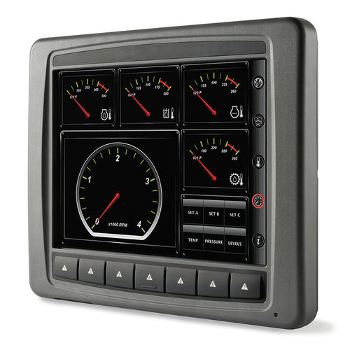 Visualizador LCD - 3Dxx series  - Grayhill - táctil / gráfico / 1024 x 768