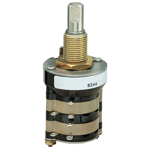 Interruptor rotativo - Grayhill - de rueda / multipolar / reforzado