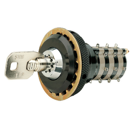 Interruptor rotativo - Grayhill - multipolar / reforzado / con llave