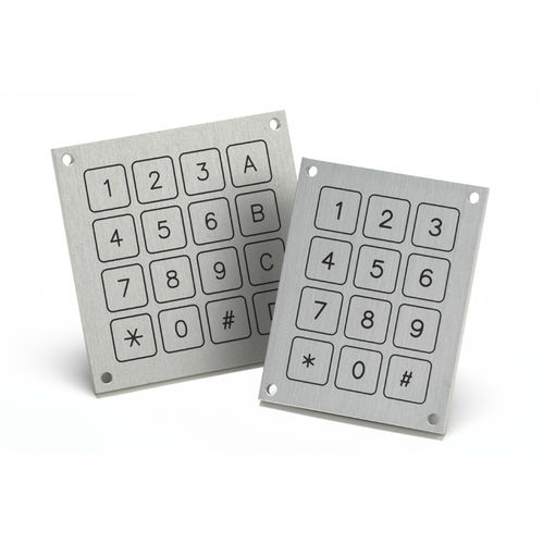 Teclado numérico 16 teclas - 37F series  - Grayhill - 15 teclas / empotrable / piezo