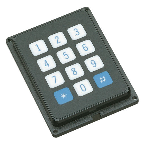 Teclado empotrable - 88 series - Grayhill - de tecla mecánica / 12 teclas