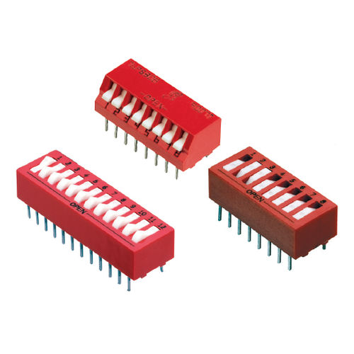 Interruptor DIP - Grayhill - unipolar / bipolar / en miniatura