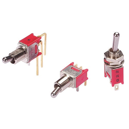 Interruptor basculante - 3x series - Grayhill - unipolar / industrial