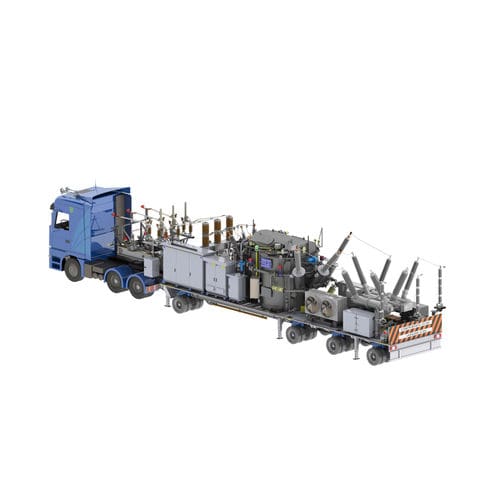 Subestación móvil - WEG Gear Systems GmbH - modular