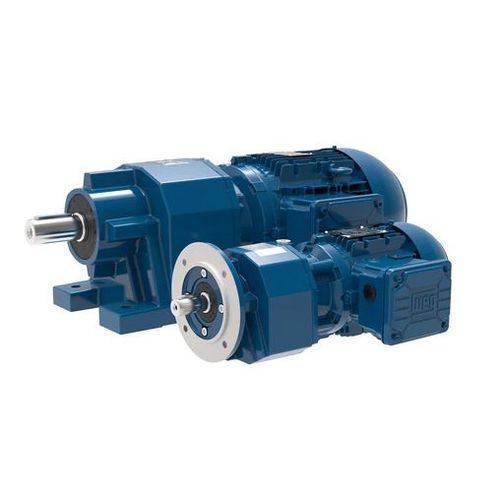 Motorreductor de engranaje helicoidal - WG20 - WEG Gear Systems GmbH - coaxial / patas / pendular