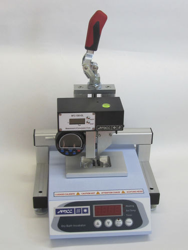 Máquina de prueba de compresión - MFC-1385-Iol - AMCC - de fuerza / semiautomática / para lentilla intraocular