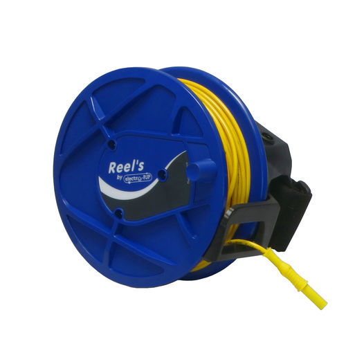 Enrollador para cable eléctrico - STH-REEL - ELECTRO PJP - manual / transportable / 1 conductor