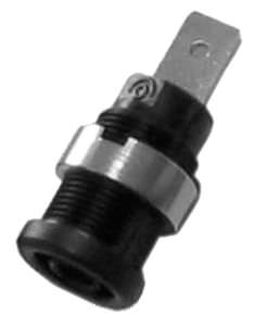 Clavija tipo banana hembra - ø 4 mm, 600 - 1 000 V, 2.36 A | 3266 - ELECTRO PJP
