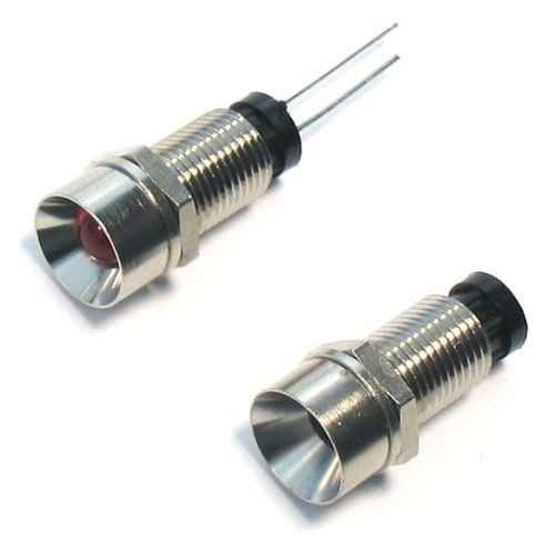 Indicador luminoso permanente - ø 5 mm | 125VB - ELECTRO PJP - LED / montado en panel / redondo