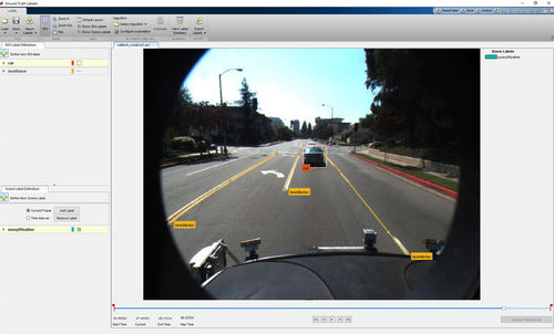 Software de diseño - Automated Driving System Toolbox™ - The MathWorks - para prueba / de etiquetado / automatizado
