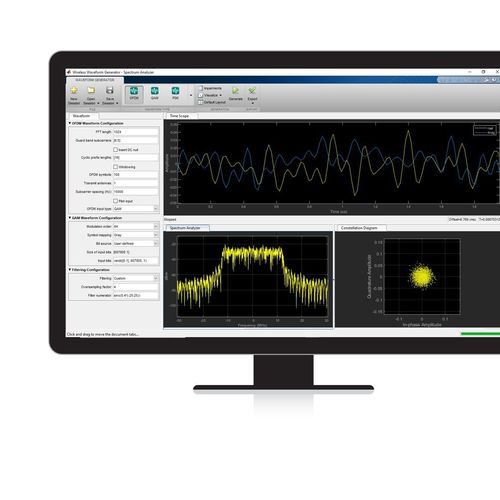 Software de análisis - Communications System Toolbox™ - The MathWorks - de simulación / de diseño / de comunicaciones