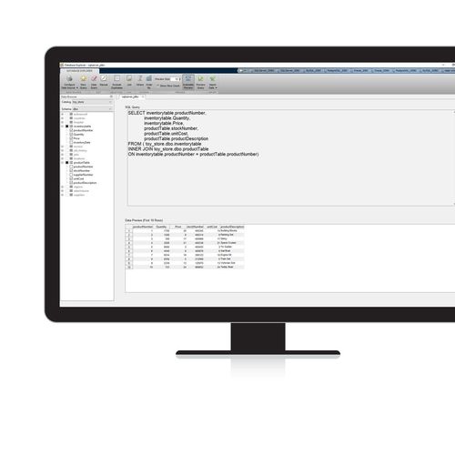 Software de intercambio de datos - Database Toolbox™ - The MathWorks - de base de datos