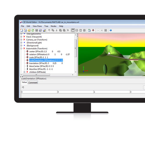 Software de visualización - Simulink 3D Animation™ - The MathWorks - de animación / 3D / en tiempo real