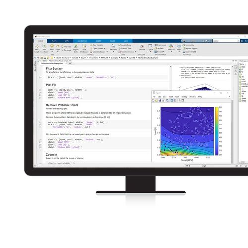 Software de postprocesamiento - Curve Fitting Toolbox™ - The MathWorks - análisis de datos
