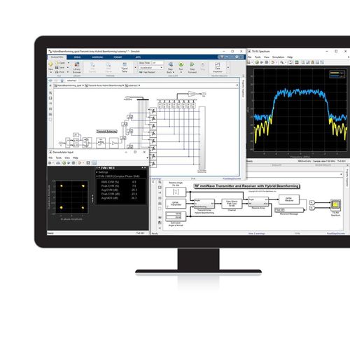 Software de diseño - RF Blockset™ - The MathWorks - de simulación / para sistemas de radiofrecuencia