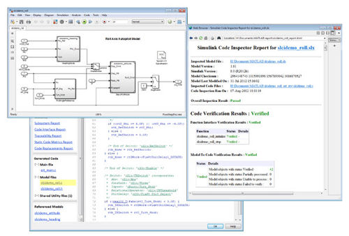 Software de filmación de inspección - Simulink Code Inspector™ - The MathWorks