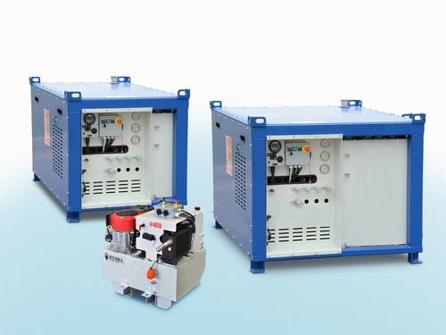 Grupo hidráulico con motor eléctrico - HD series - Hydra S.r.l. - de alta presión / portátil