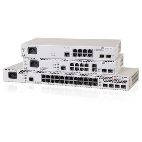 Conmutador Ethernet inteligente - ETS-1 - RAD - 8 puertos / 24 puertos / montado en rack